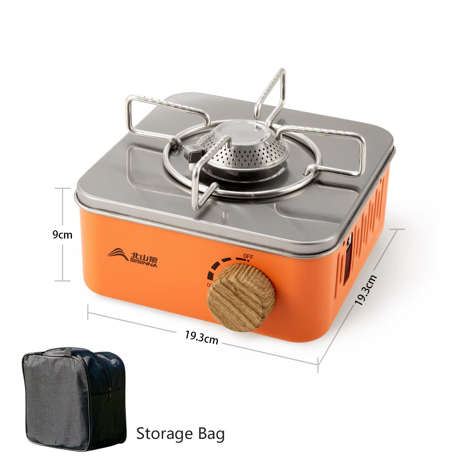 Camping Gas Stove 2800W High Firepower Portable Cassette Furnace Outdoor Gas Burner Picnic Camp