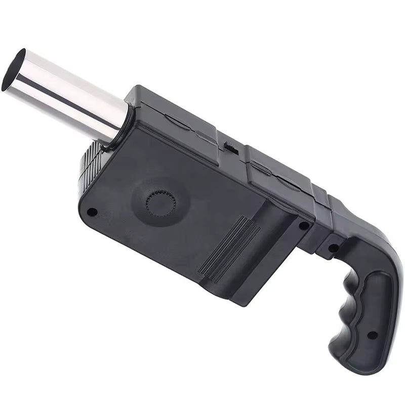 BBQ Air Blower Portable Handheld Electric BBQ Fan Outdoor Camping Barbecue Charcoal Grill Fan Fire Bellows Tool JT54