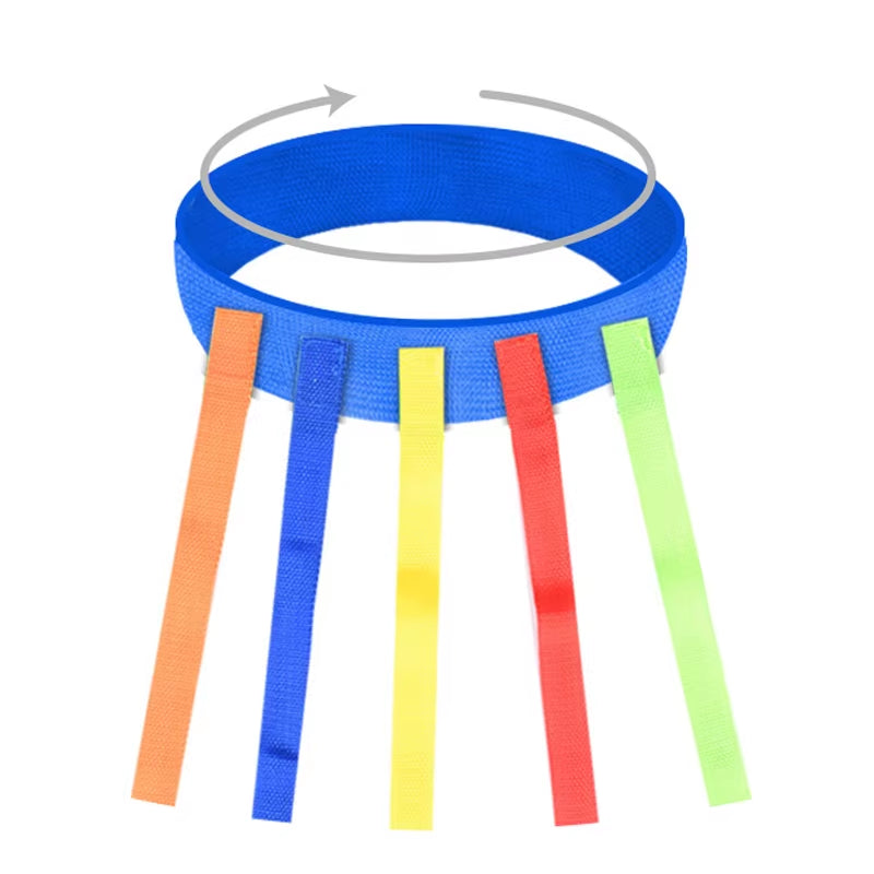 Catch Tail Props Outdoor Funny Game Toy Belt Kindergarten Collective Game Pulling Tail Parent-Child Teamwork Game Skill Training