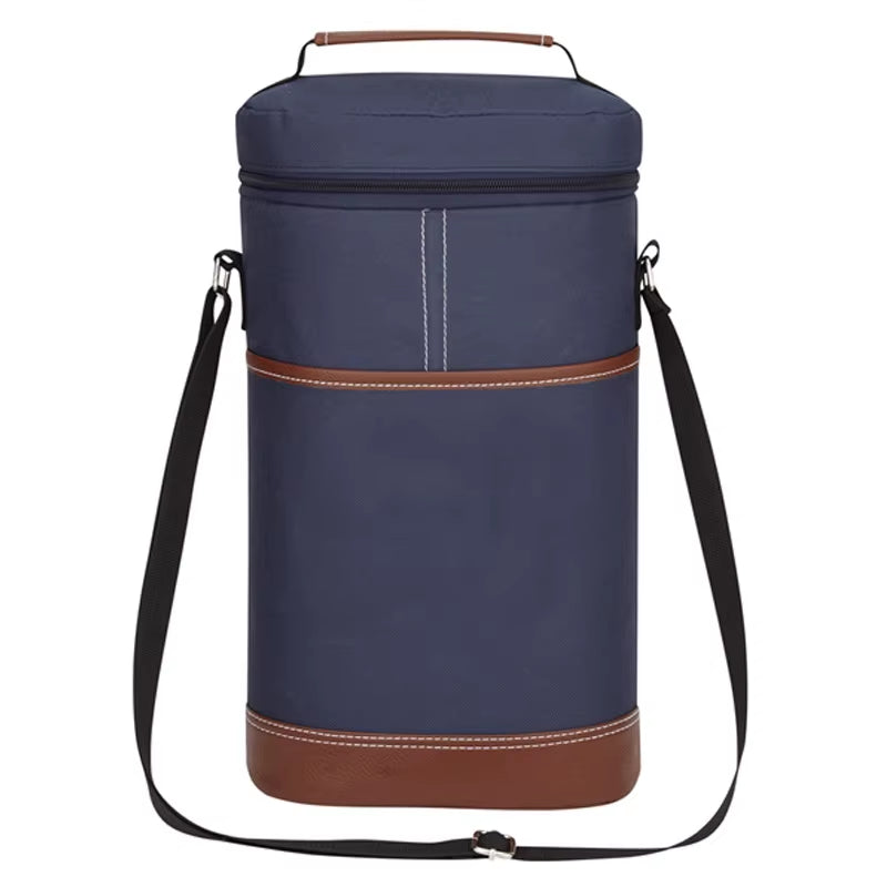 7L Cooler Wine Bottle Insulated Bag for Wine Thermal 2 Drink Bottle Beer Outdoor Portable Party Travel Carrier Wine Cooler Totes