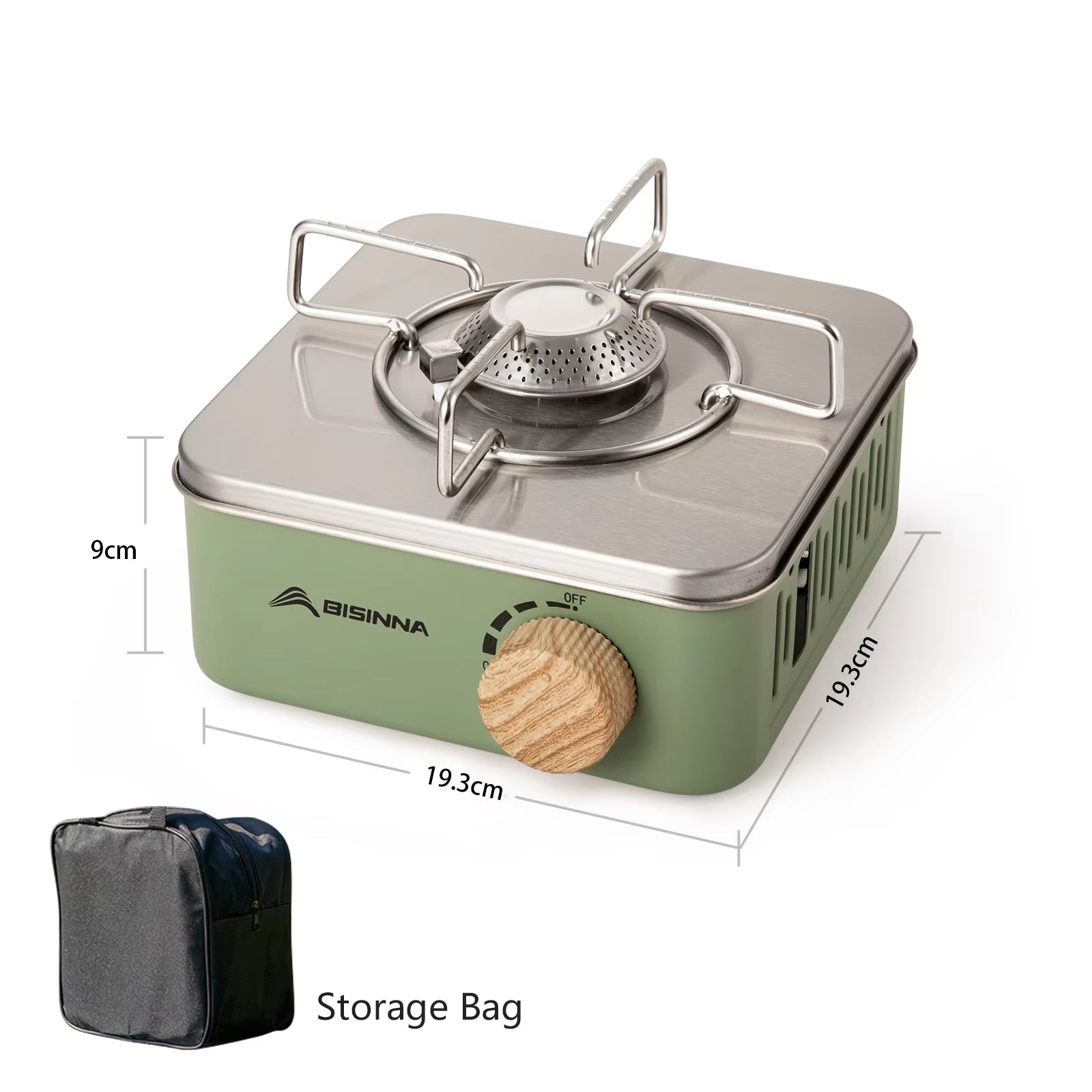 Camping Gas Stove 2800W High Firepower Portable Cassette Furnace Outdoor Gas Burner Picnic Camp