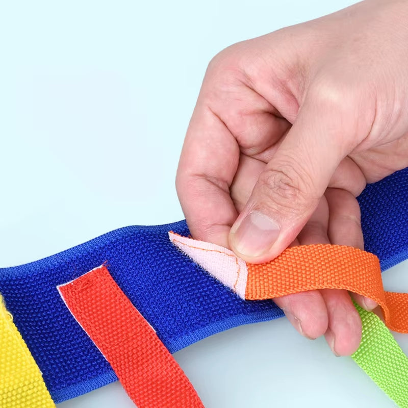 Catch Tail Props Outdoor Funny Game Toy Belt Kindergarten Collective Game Pulling Tail Parent-Child Teamwork Game Skill Training