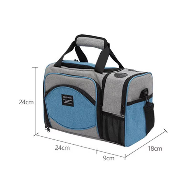 New 2023 Waterproof Picnic Bag Insulated Portable Fabric Thermal Cooler Bag Large Volume Storage Male Beer Wine Bag