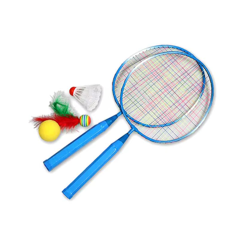 Newly Fitness Equipment 1 Pair Youth Children'S Badminton Rackets Sports Cartoon Suit Toy for Children B2Cshop